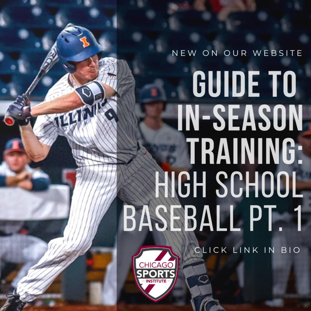Guide to In-season Training - HS Baseball Pt1