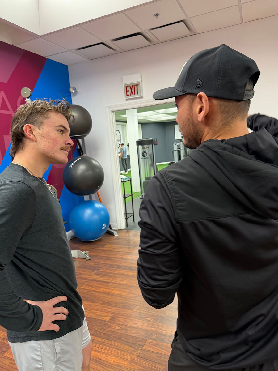 CSI Coach and Client discussion